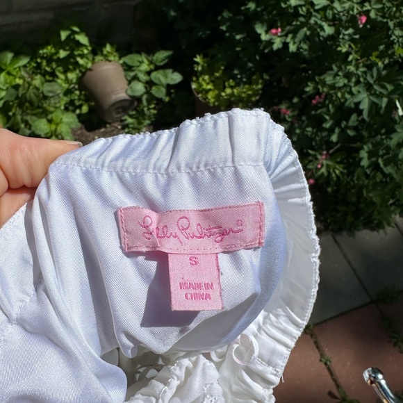 Lily Pulitzer - White Lace Strapless Sundress - Picture 2 of 3